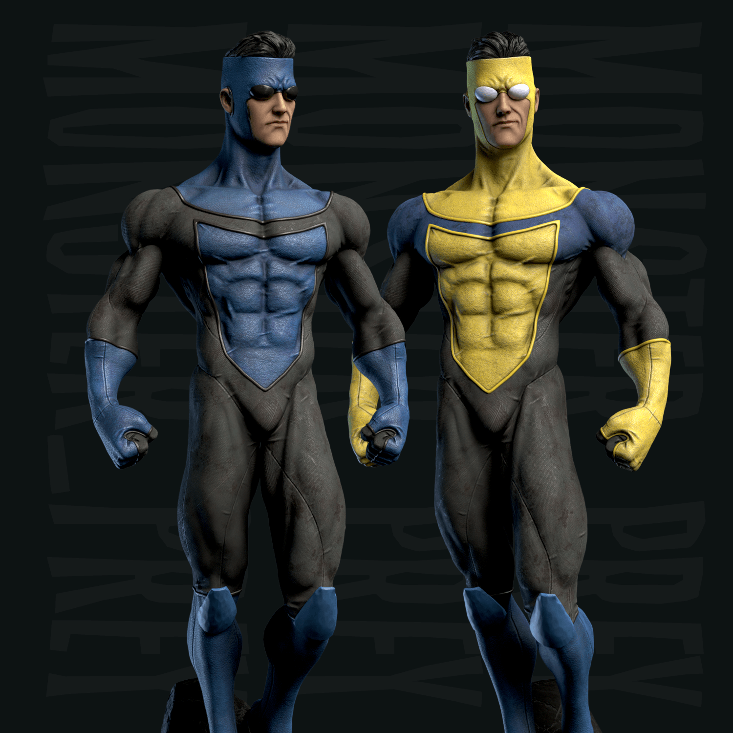 Invincible FREE 3D Print Model 3d model