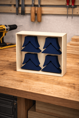 Display & Storage for IRWIN Corner Clamp Adapters 3d model
