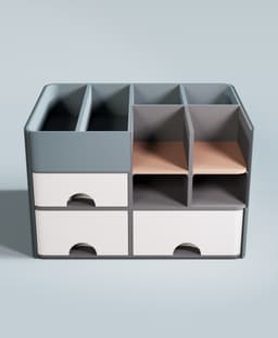 Desk Organizer School 3d model