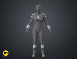 Ahsoka’s Spacesuit Armor Accessories 3d model