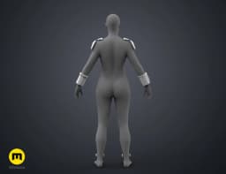 Ahsoka’s Spacesuit Armor Accessories 3d model