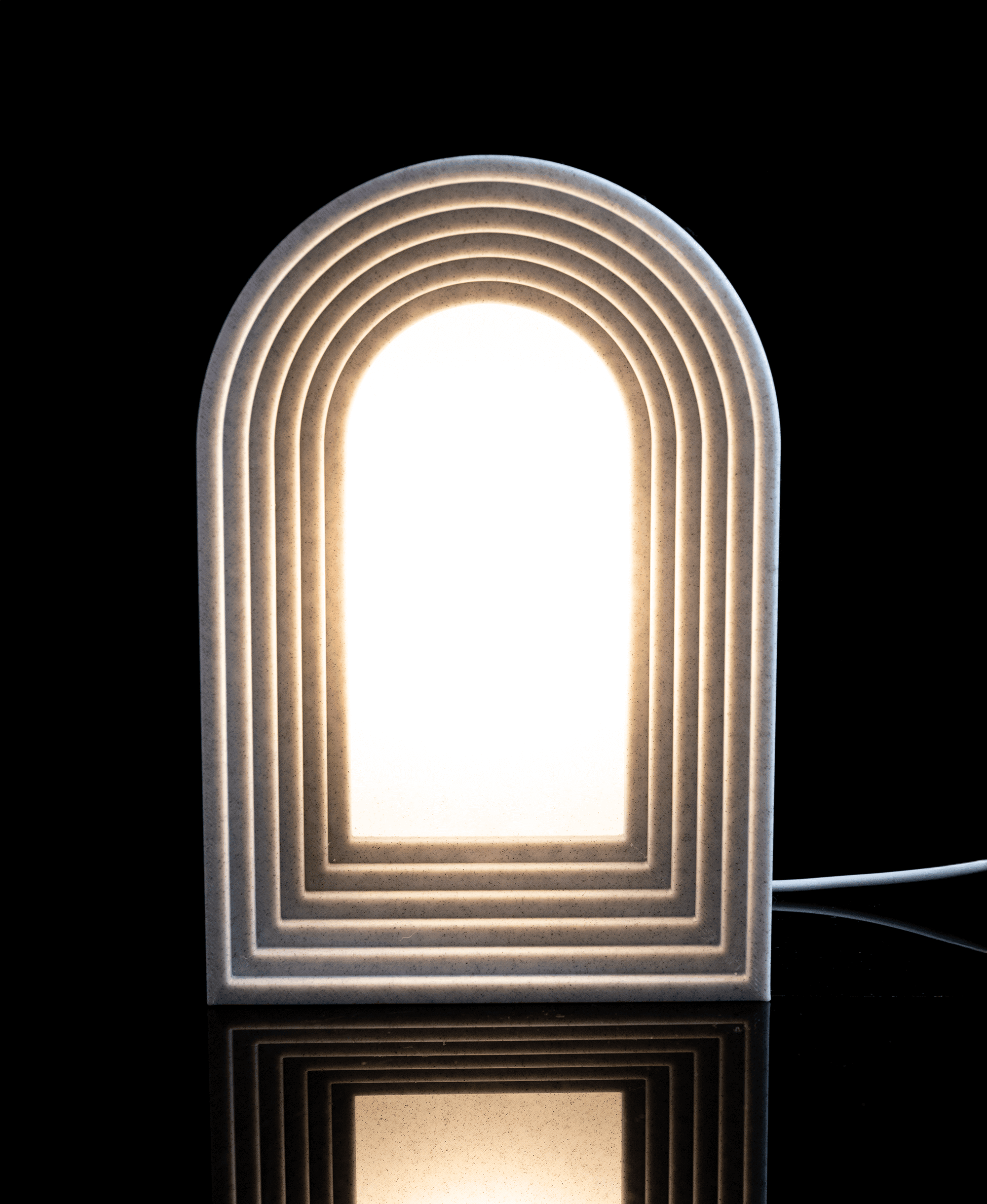Arched Desk Lamp - Bambu LED Light Kit 001 3d model
