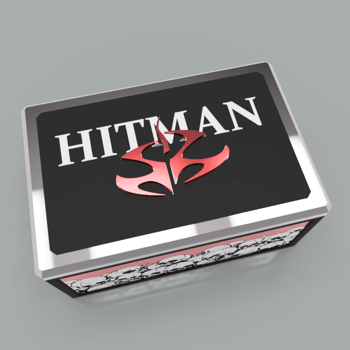 Hitman Skull Box 3d model
