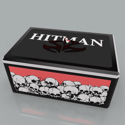 Hitman Skull Box 3d model
