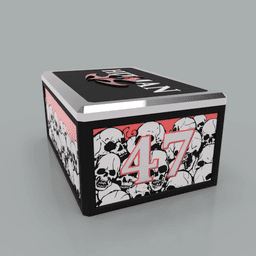 Hitman Skull Box 3d model