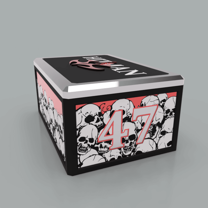 Hitman Skull Box 3d model