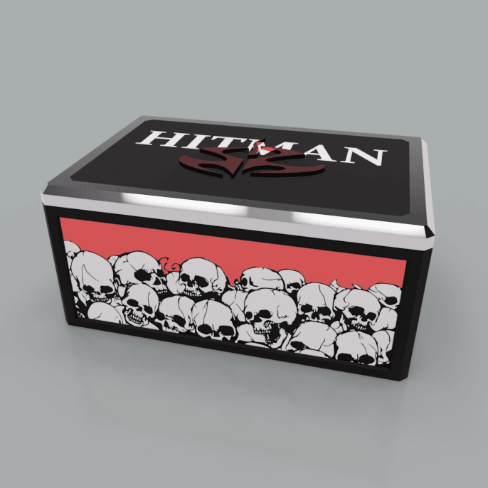 Hitman Skull Box 3d model