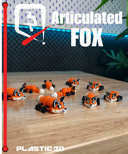 Articulated Fox — The Clever Companion 3d model