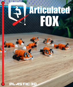 Articulated Fox — The Clever Companion 3d model