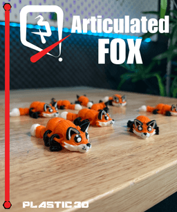 Articulated Fox — The Clever Companion 3d model