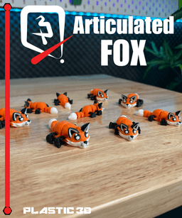 Articulated Fox — The Clever Companion 3d model