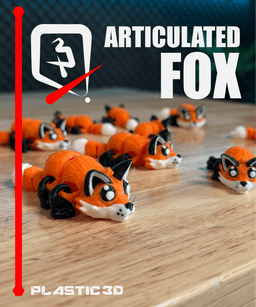 Articulated Fox — The Clever Companion 3d model