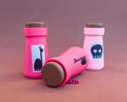 Kuzco Potion Fidget Clicker - Keychain 3d model