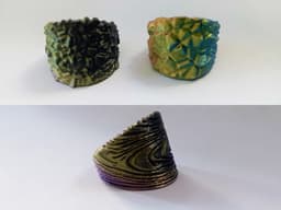 Signet ring rocky y wood! 3d model