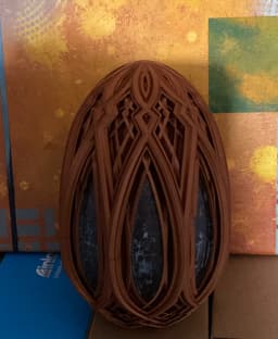 Awesome print. Thanks for sharing.
Bambu Lab P1S
Inland Silk Copper PLA
Modern Masters Patina Paint
3d model