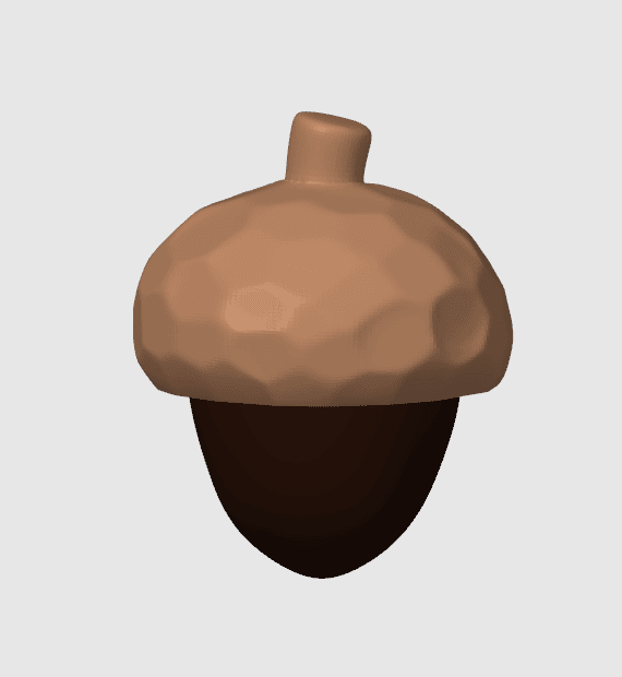 Acorn Clicker 3d model