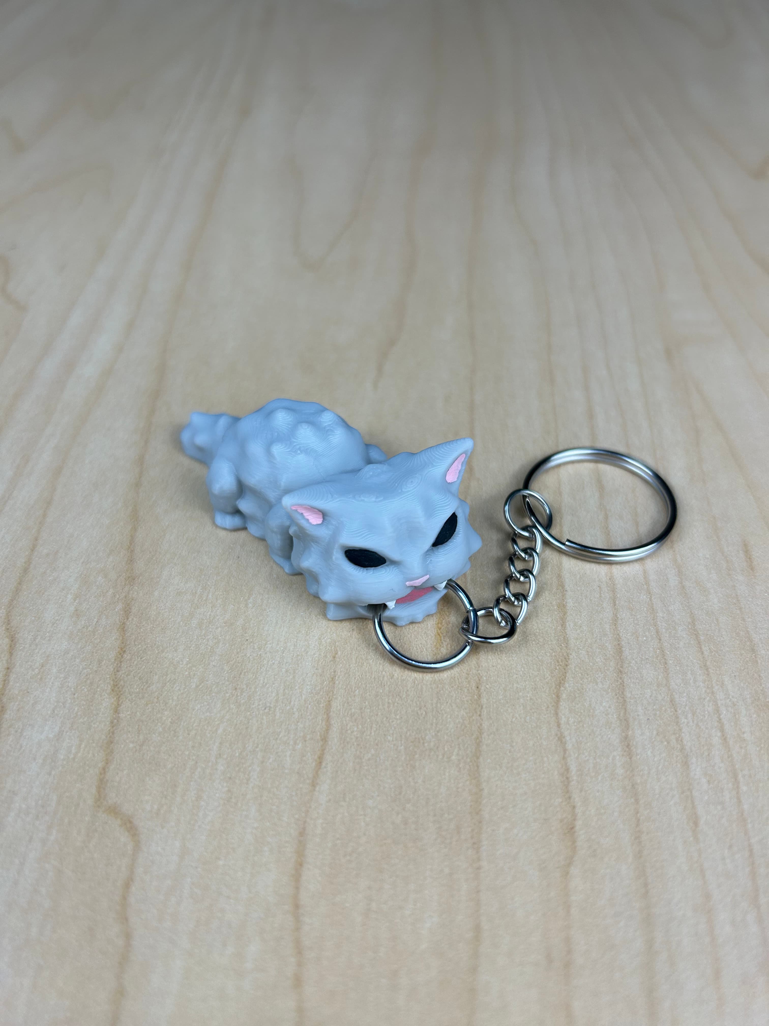 Wildcat Fidget Keychain 3d model