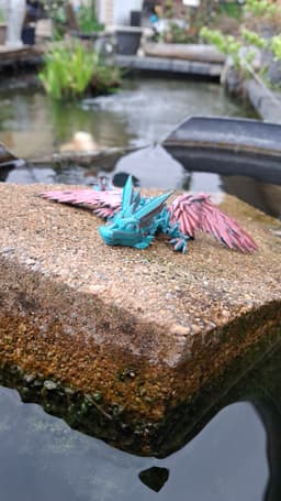 Cute print! Printed with AMOLEN dual silk PLA! Thanks! 3d model