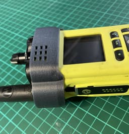 Motorola APX6000 Belt Clip 3d model