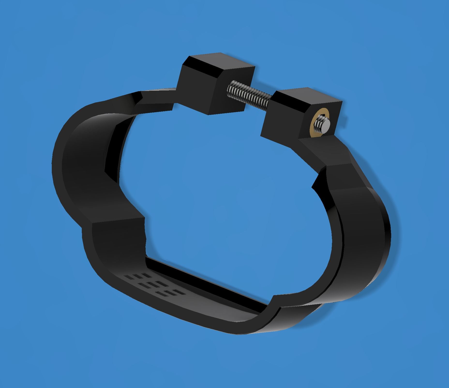 Motorola APX6000 Belt Clip 3d model