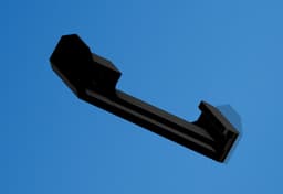 Motorola APX6000 Belt Clip 3d model