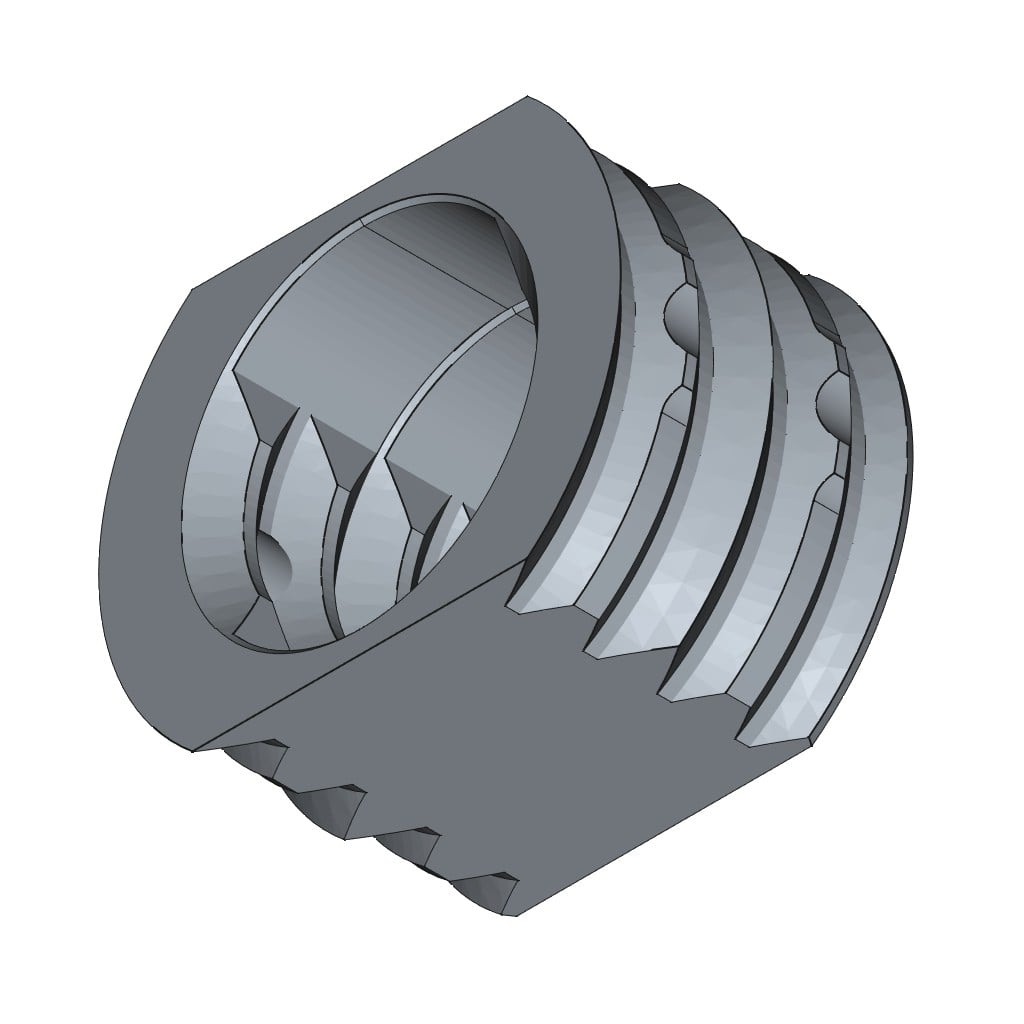D-LOCK_CONNECTOR_L-M-DOUBLE-OPEN 3d model