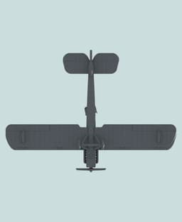 1:144 Airco D.H.4 3d model
