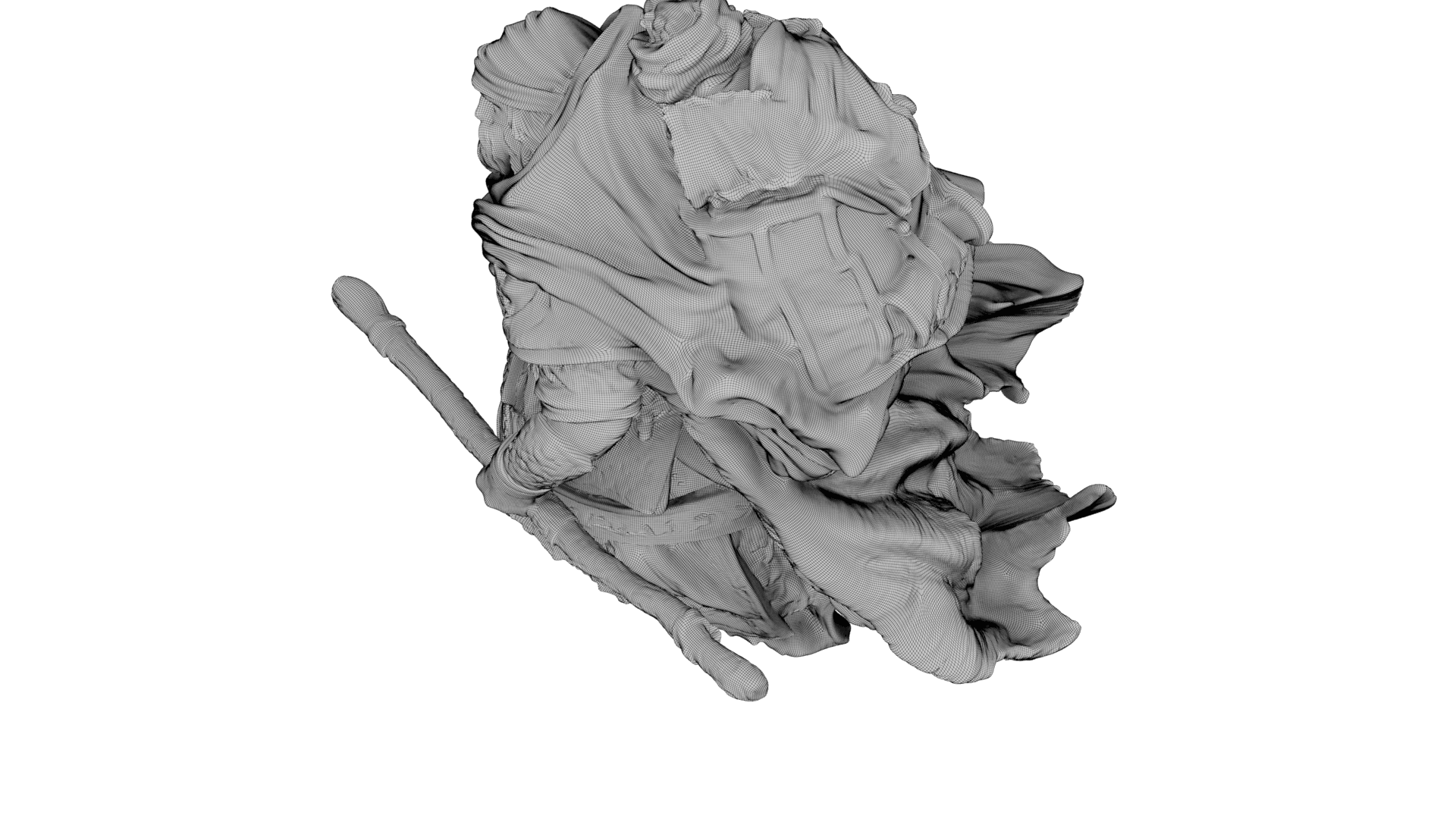 Clothbound Sentinel 3d model