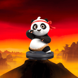 Po Kung Fu Panda 3d model