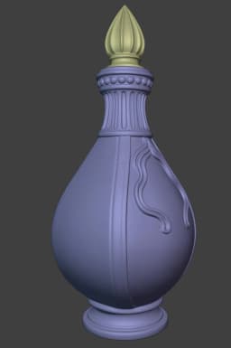 Banshee Tears Bottle 3d model