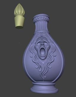 Banshee Tears Bottle 3d model