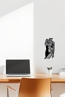 Illusion Wall Art, Wall Decor, Home Decor 3d model