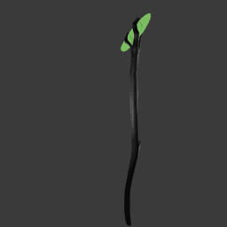 Druid Staff v2 3d model