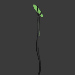 Druid Staff v2 3d model