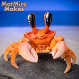 Ghost Crab - Articulated Figure 3d model