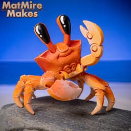 Ghost Crab - Articulated Figure 3d model