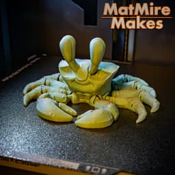 Ghost Crab - Articulated Figure 3d model