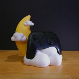 Cloud & Moon Controller Stand Bundle 3d model