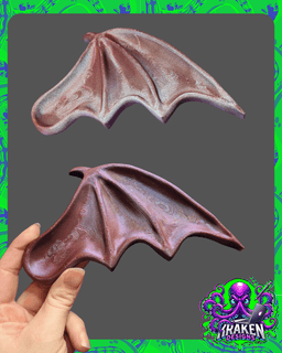 Bat wing tray 3d model