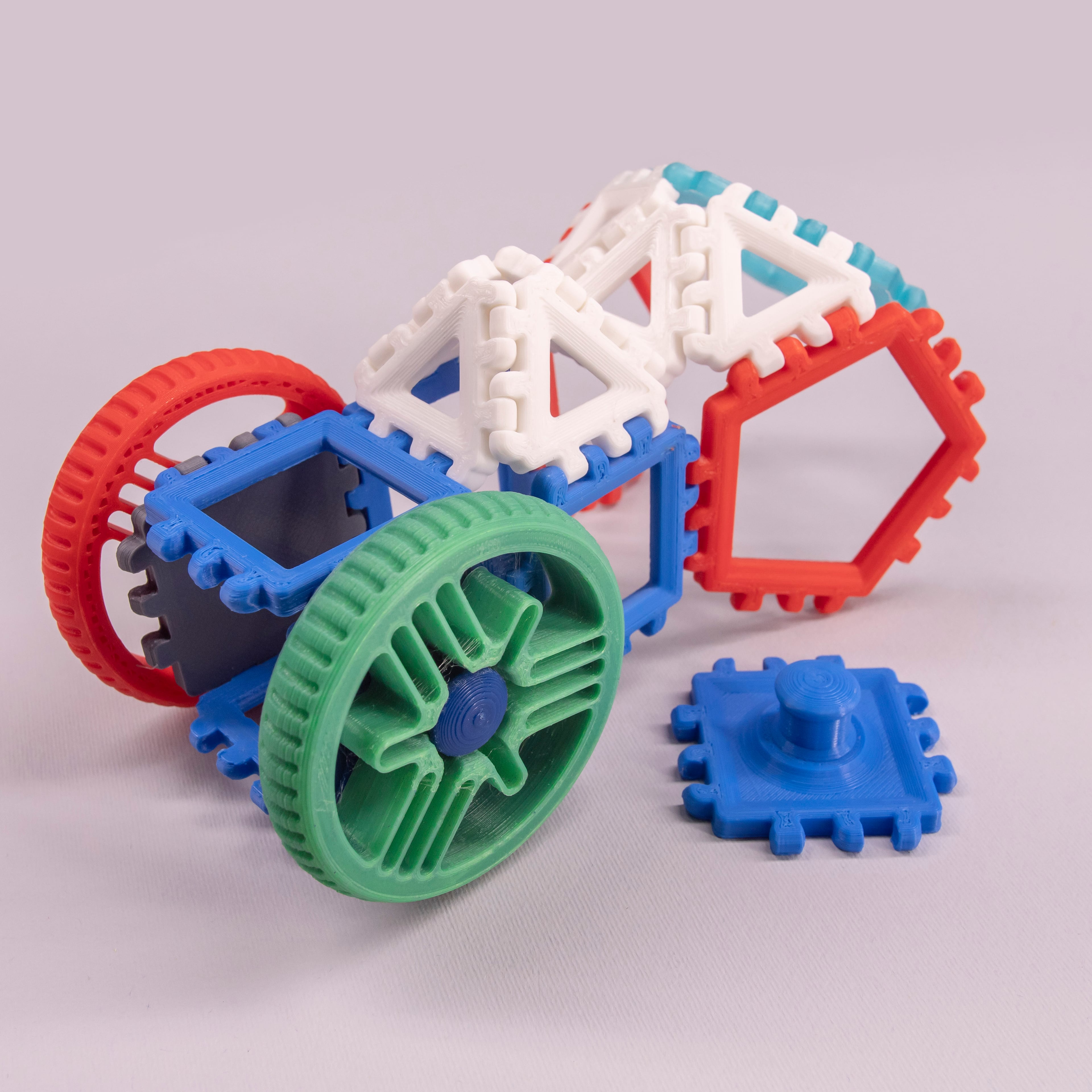 Polypanels // PLAY Wheel 3d model