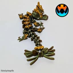 Baby Mistletoe Dragon 3d model