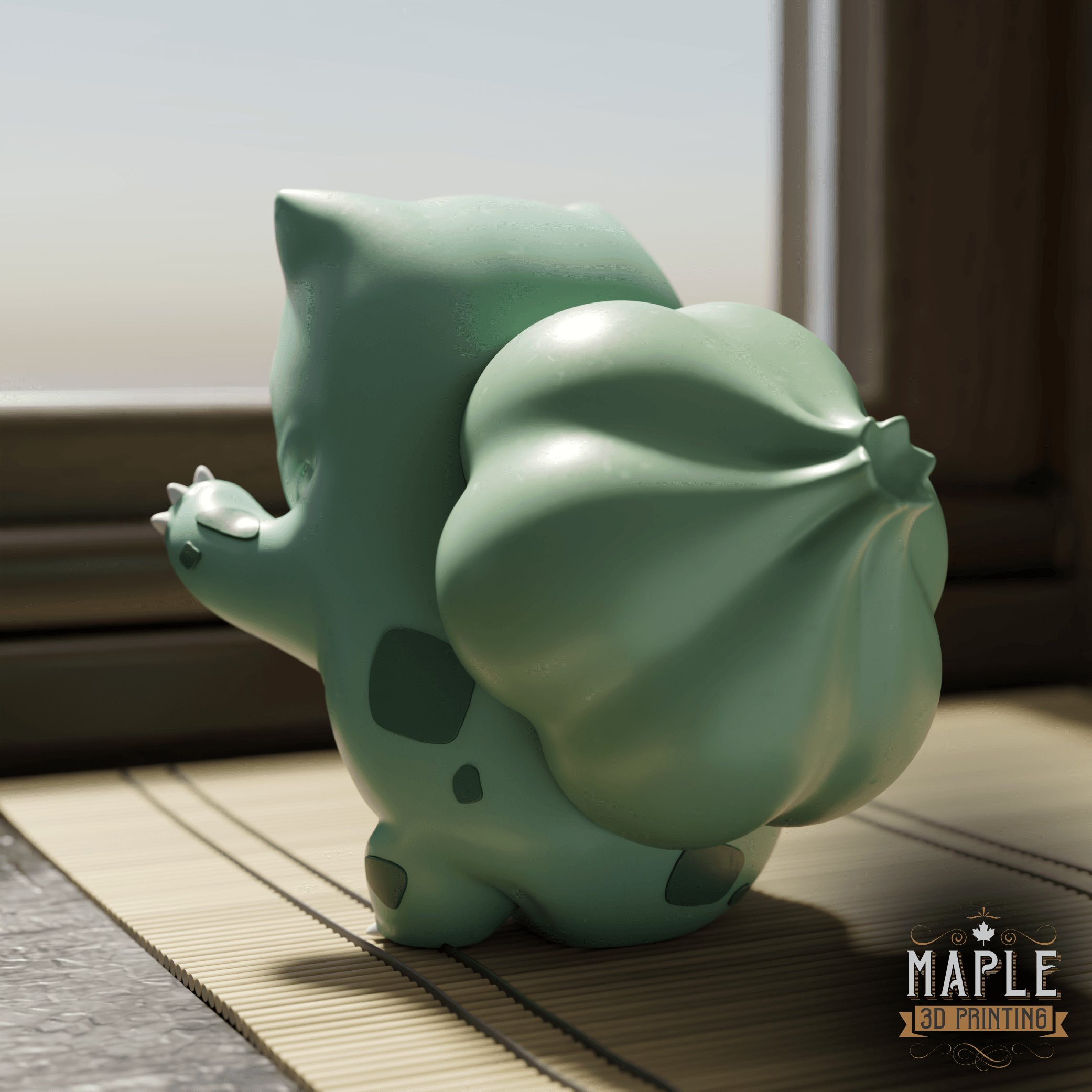 Window Bulbasaur - Pokemon 3d model