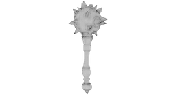 Spiked Mace 3d model