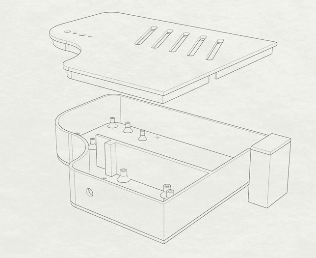Front Door Controller PSU Unit v.2 3d model