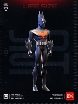 Life Size Detective Beyond 3D Printer STL 3d model