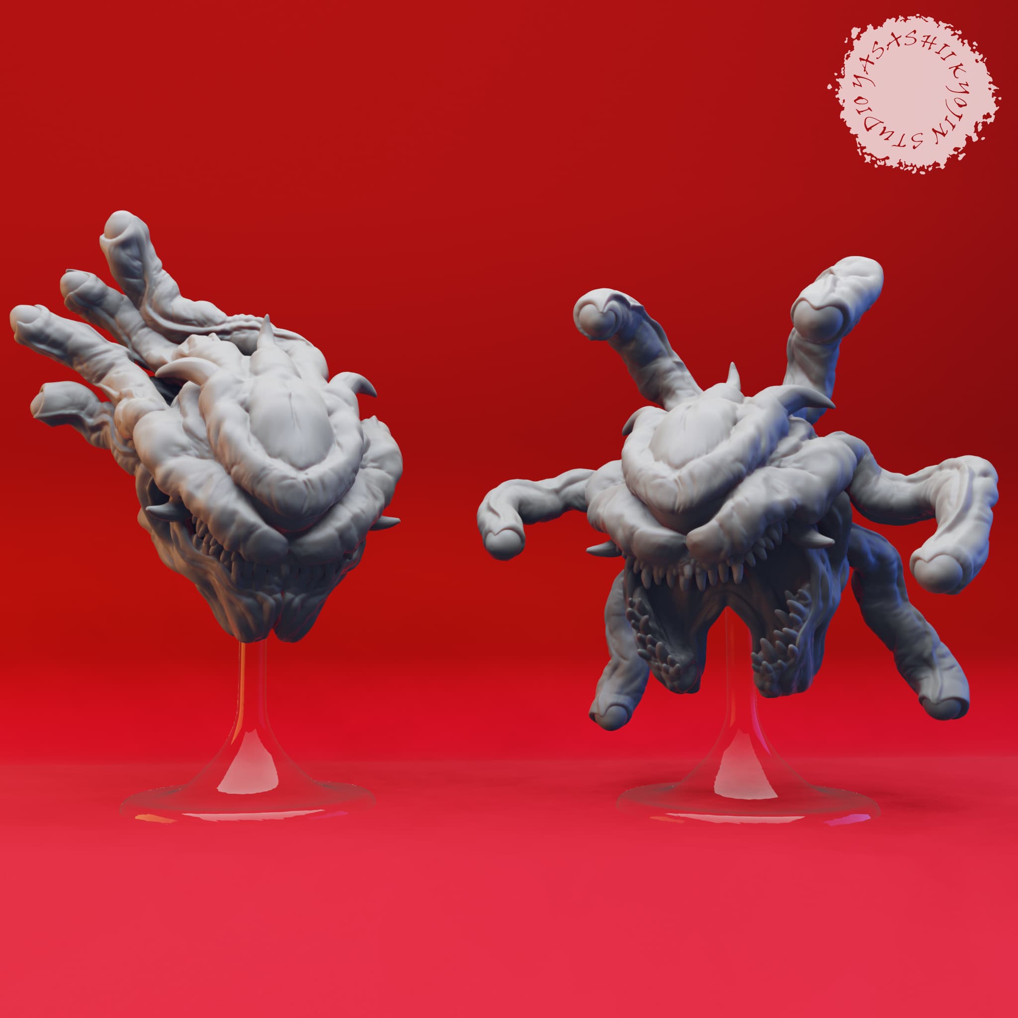 Beholders - Tabletop Miniatures (Pre-Supported) 3d model