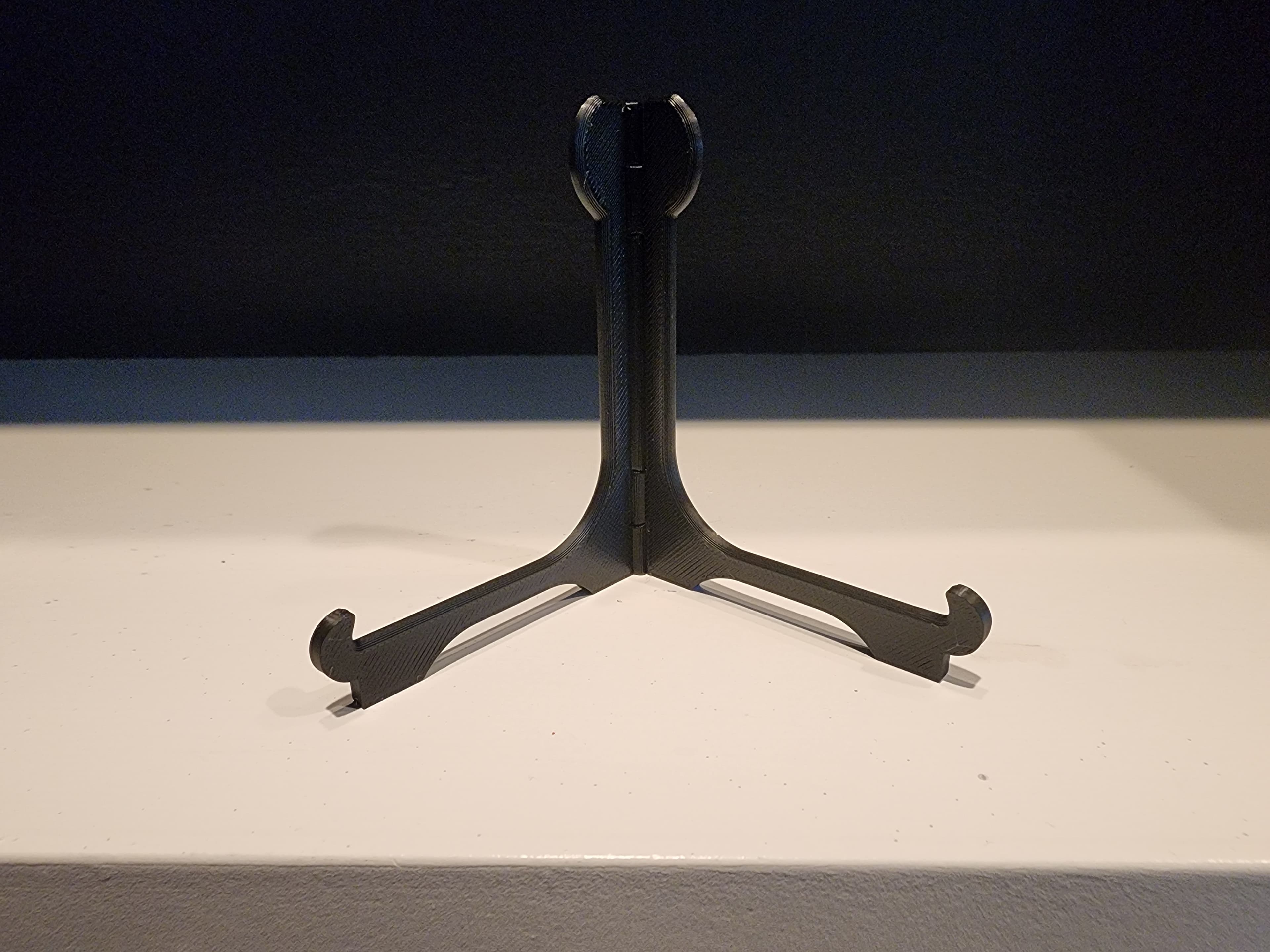 Foldable Picture Display Stand - Print-in-Place (80mm and 160mm) 3d model