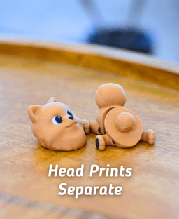 Ludo Pomeranian - Articulated Fidget Dog 3d model