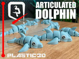 Articulated Dolphin 3d model