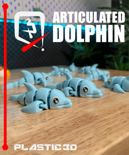 Articulated Dolphin 3d model